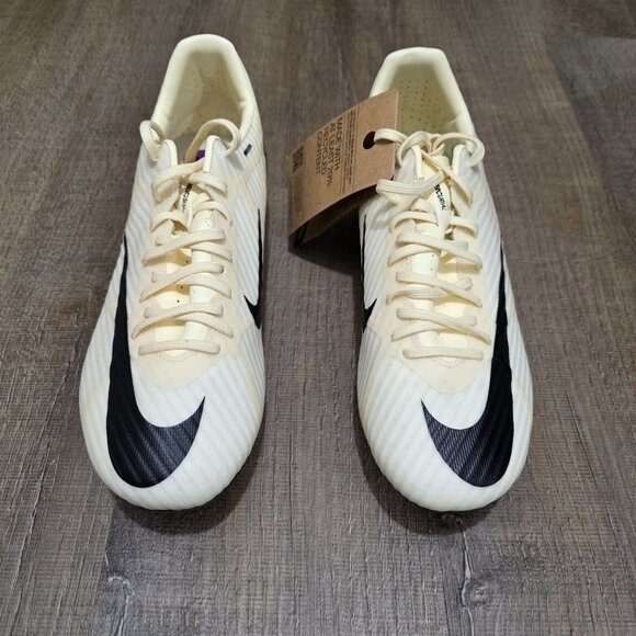Nike Zoom Mercurial Soccer Cleats Men’s Size 6.5 – Pale Ivory / Black main image 8